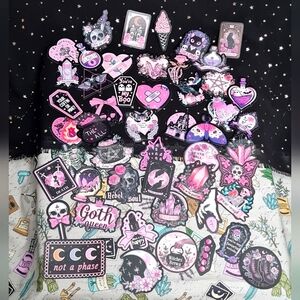 Witchy Goth Babe stickers